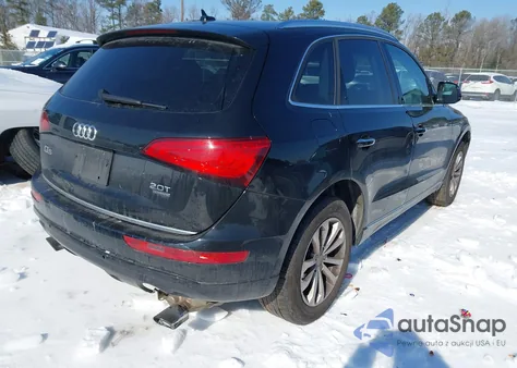 2016 Audi Q5 2.0T Premium из США, поврежденный, VIN WA1L2AFP0GA046833